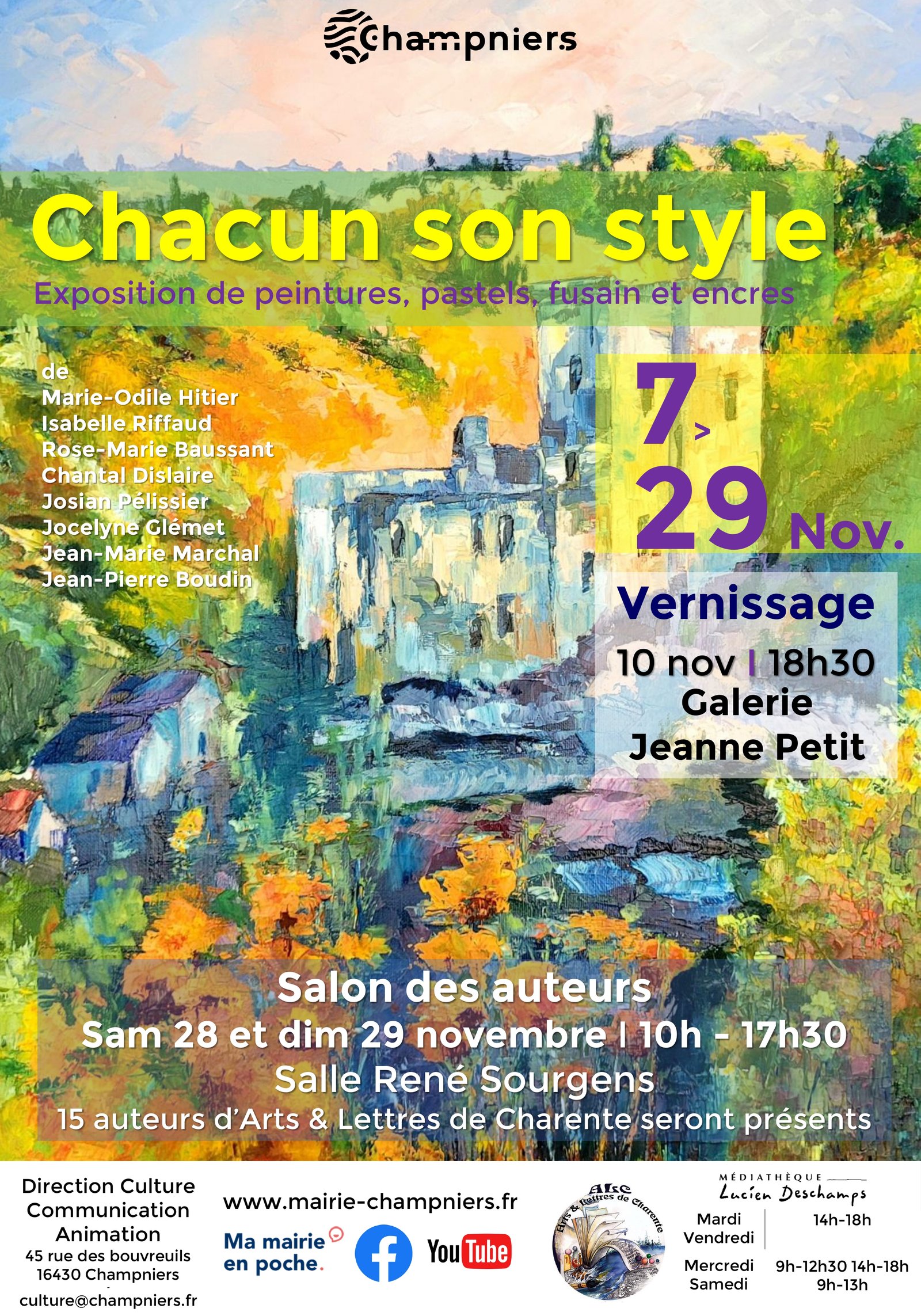 Exposition ALC "Chacun son style"