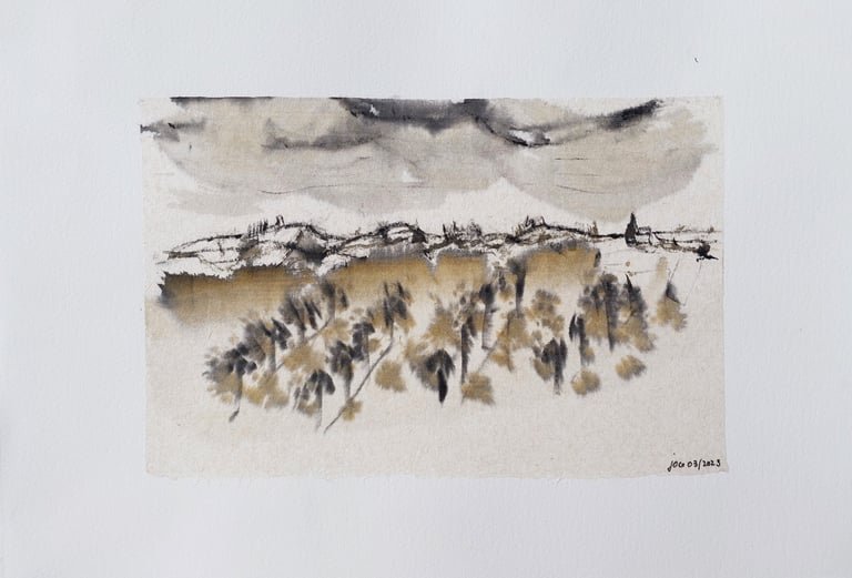 En Charente dans les vignes
