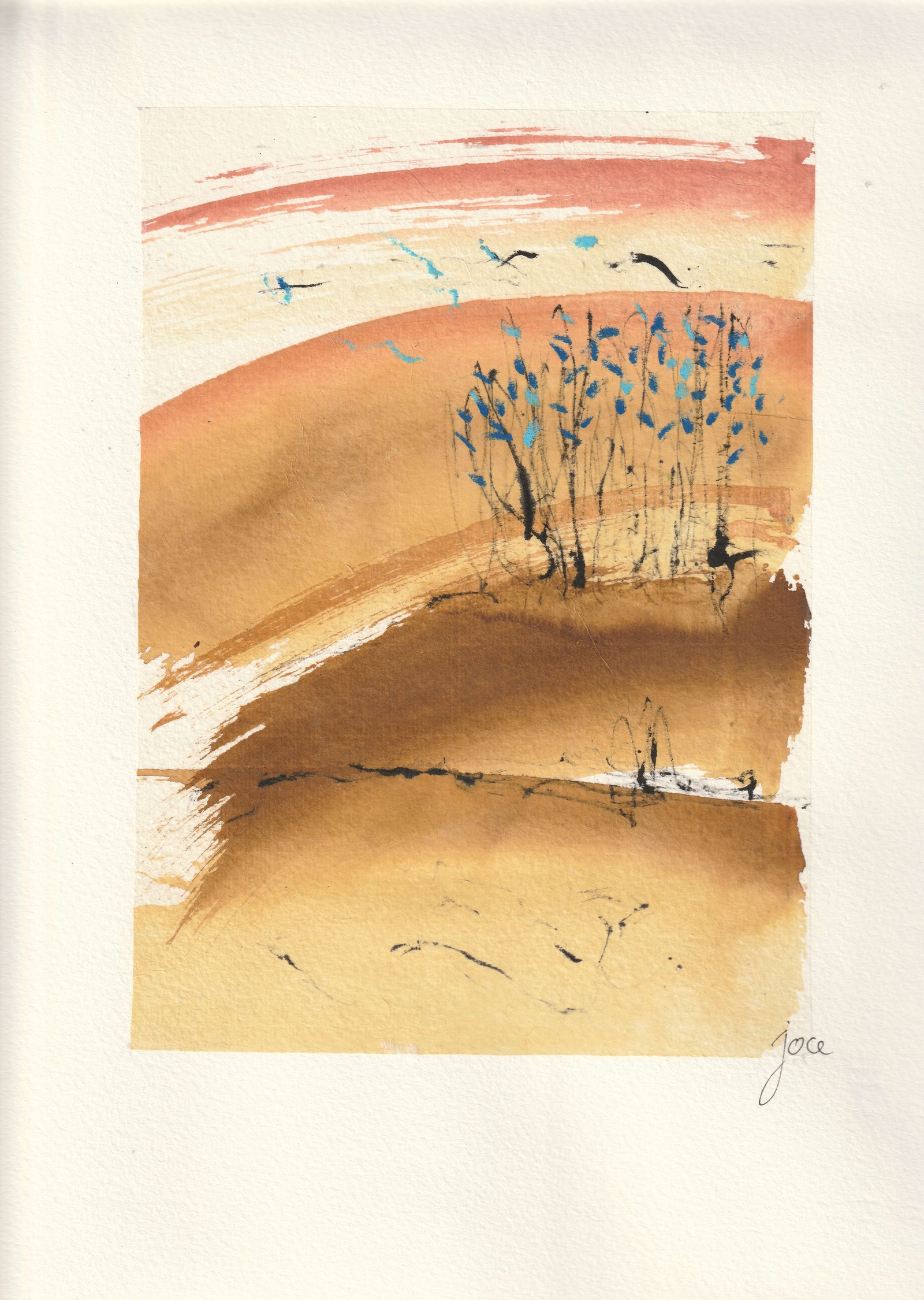 Les oiseaux bleus