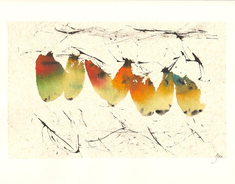 Oiseaux fruits 2