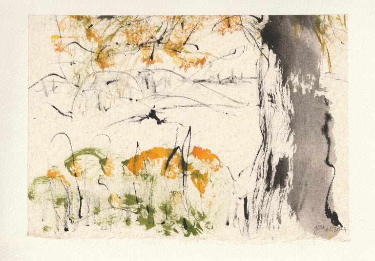 Sous un arbre